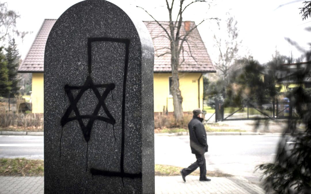 The EU noted an unusual rise in anti-Semitism and apprehension within the Jewish community